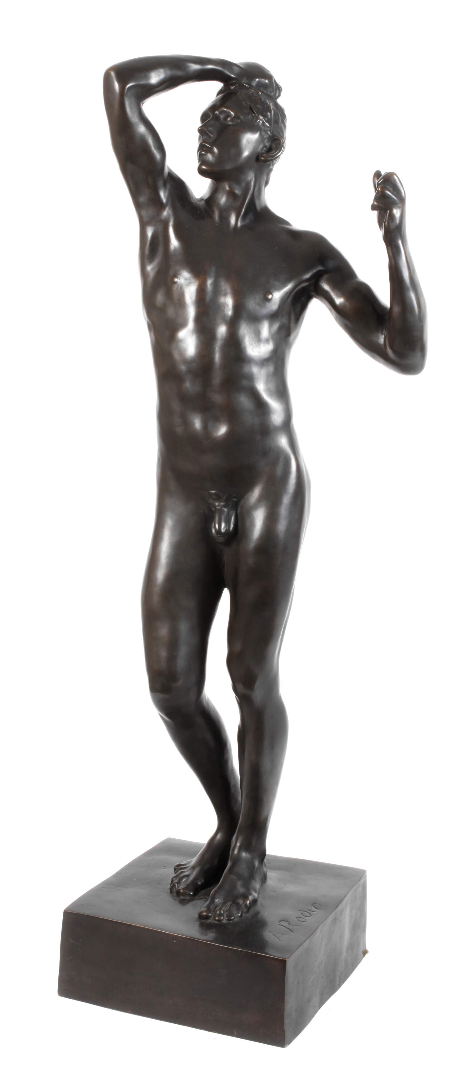 nach Auguste Rodin, "L'Âge d'airain"