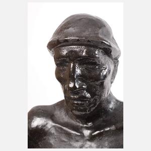 Bergarbeiter Eisenguss