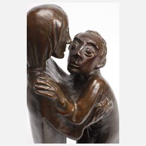 Ernst Barlach, "Das Wiedersehen"