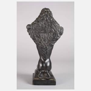 Hedwig Ostertag, kniender weiblicher Akt