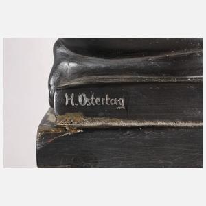 Hedwig Ostertag, kniender weiblicher Akt