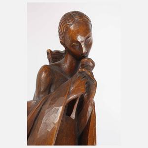 Ludwig Nolde, Jungfrau mit Rose