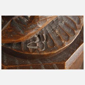 Ludwig Nolde, Jungfrau mit Rose