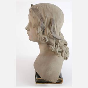 Julien Caussé, Büste einer Jugendstilschönheit