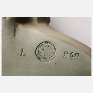 Julien Caussé, Büste einer Jugendstilschönheit