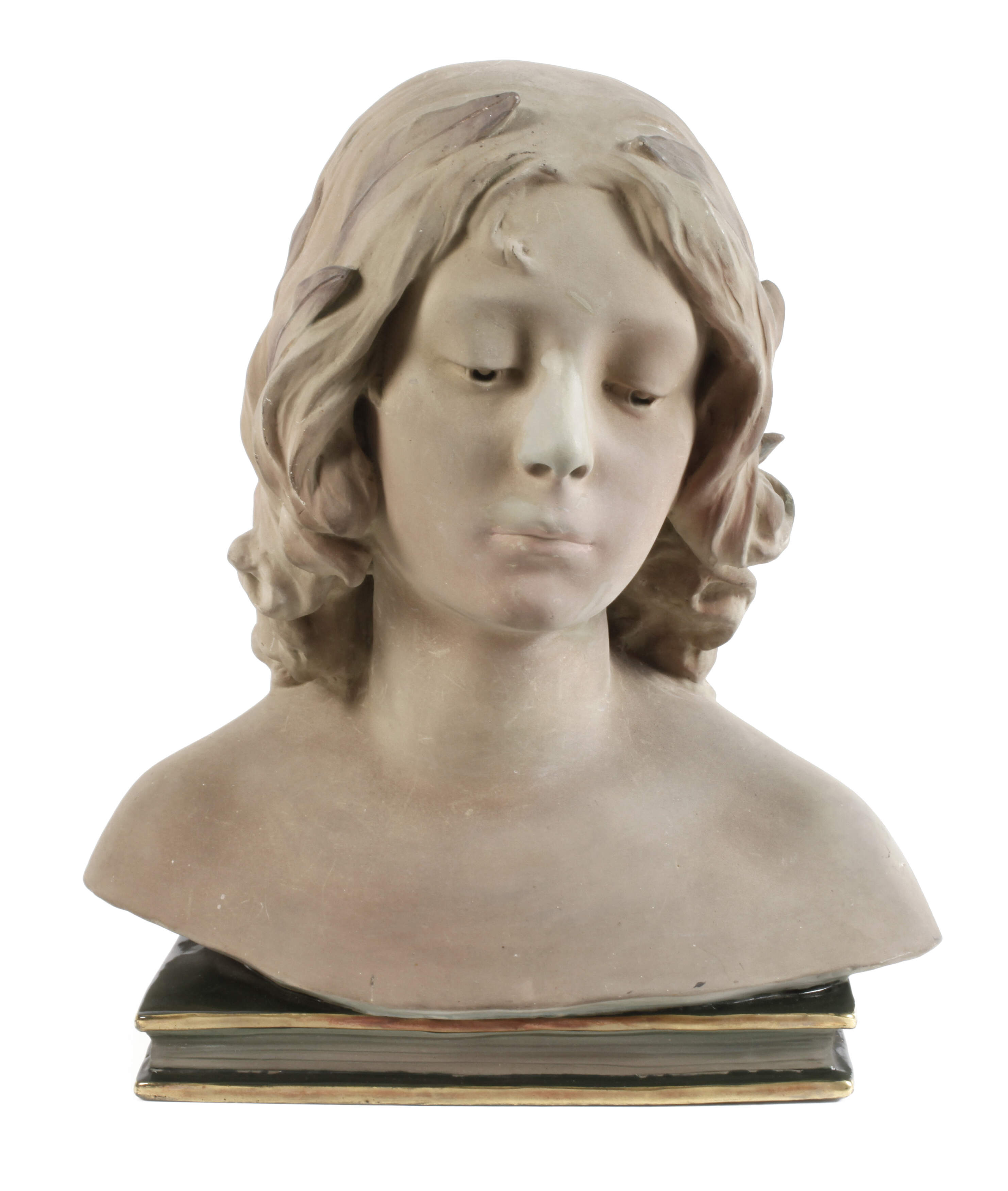 Julien Caussé, Büste einer Jugendstilschönheit