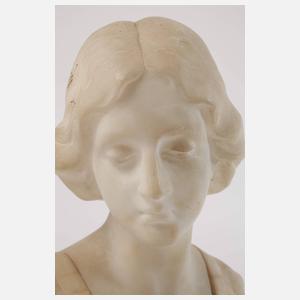 P. Braun, Büste Jugendstilschönheit