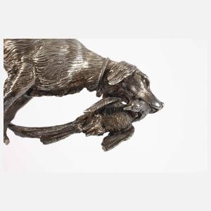Silberminiatur Jagdhund Spanien