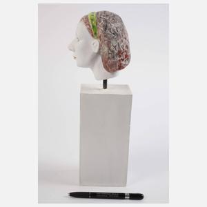 Weibliche Kopfskulptur