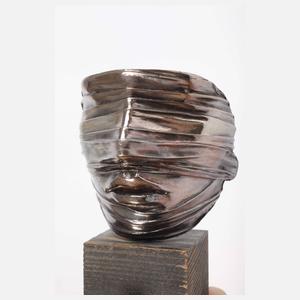 Igor Mitoraj, "Verhülltes Gesicht"