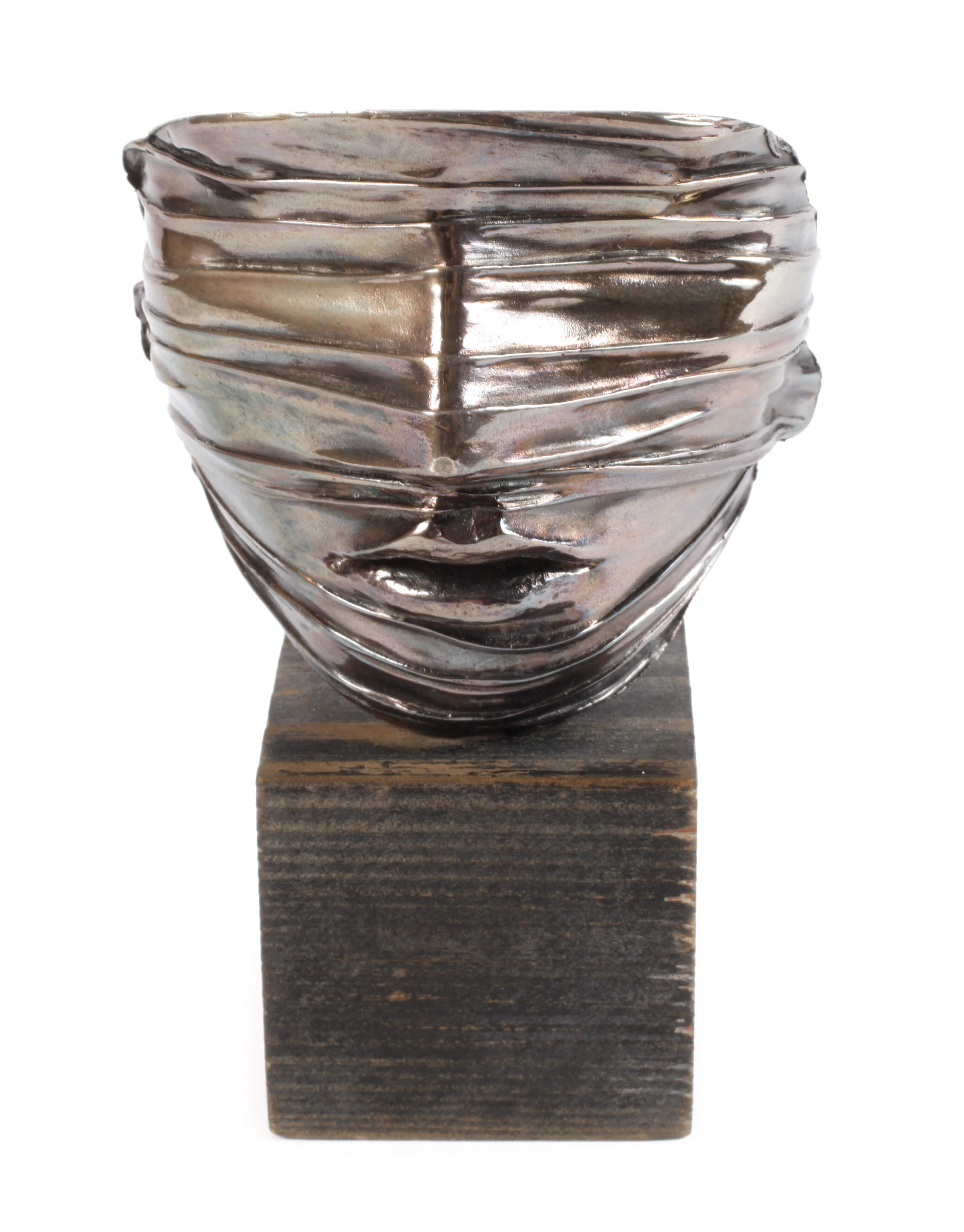 Igor Mitoraj, "Verhülltes Gesicht"