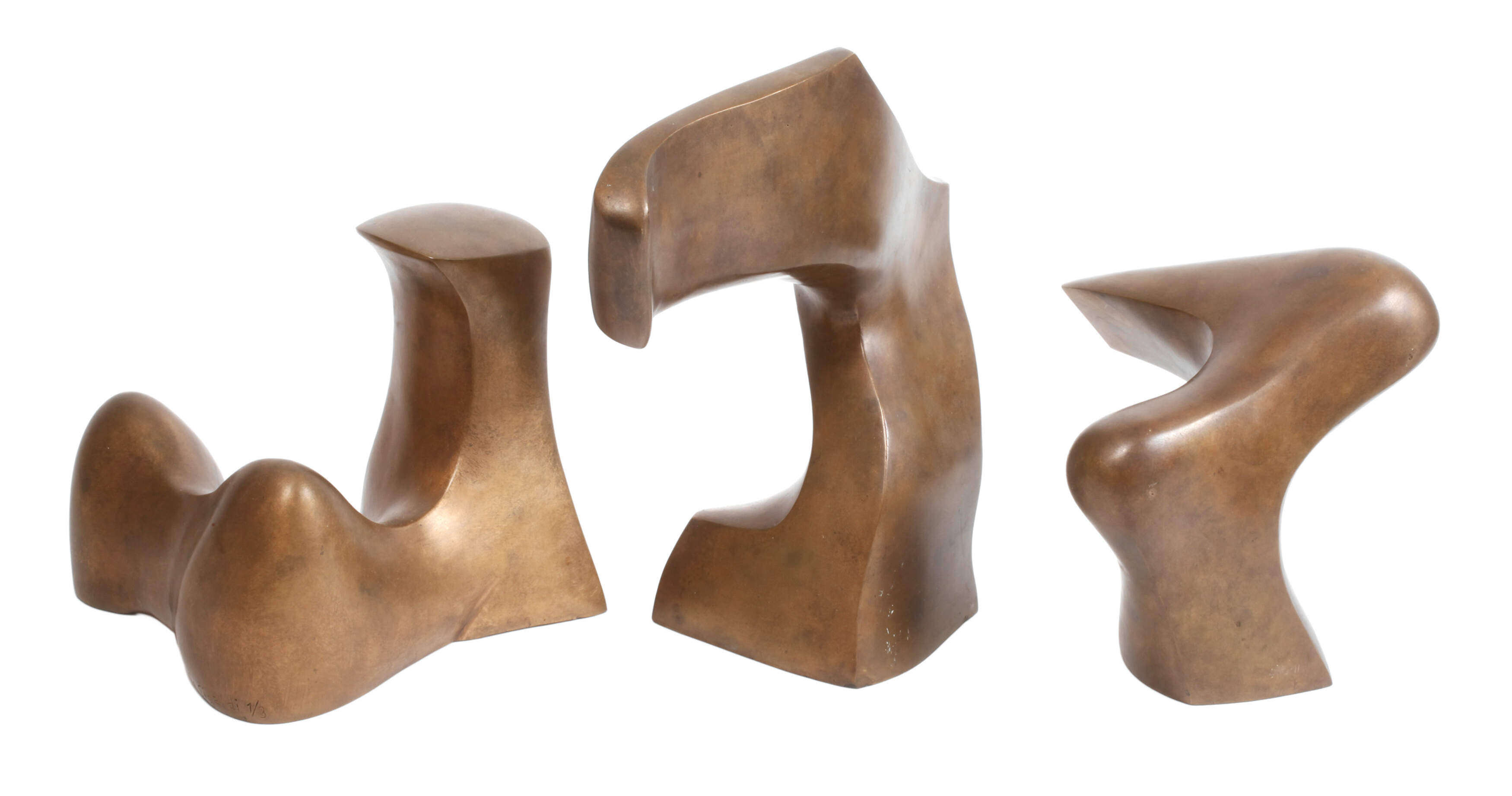 Emma de Sigaldi, drei moderne Skulpturen