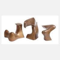 Emma de Sigaldi, drei moderne Skulpturen111