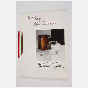 Elsa Fischer-Treyden, große Bronzeschale