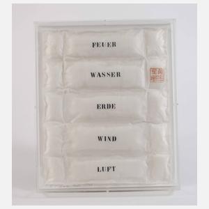 Lore Bert, "Elemente" Feuer, Wasser, Erde, Wind, Luft