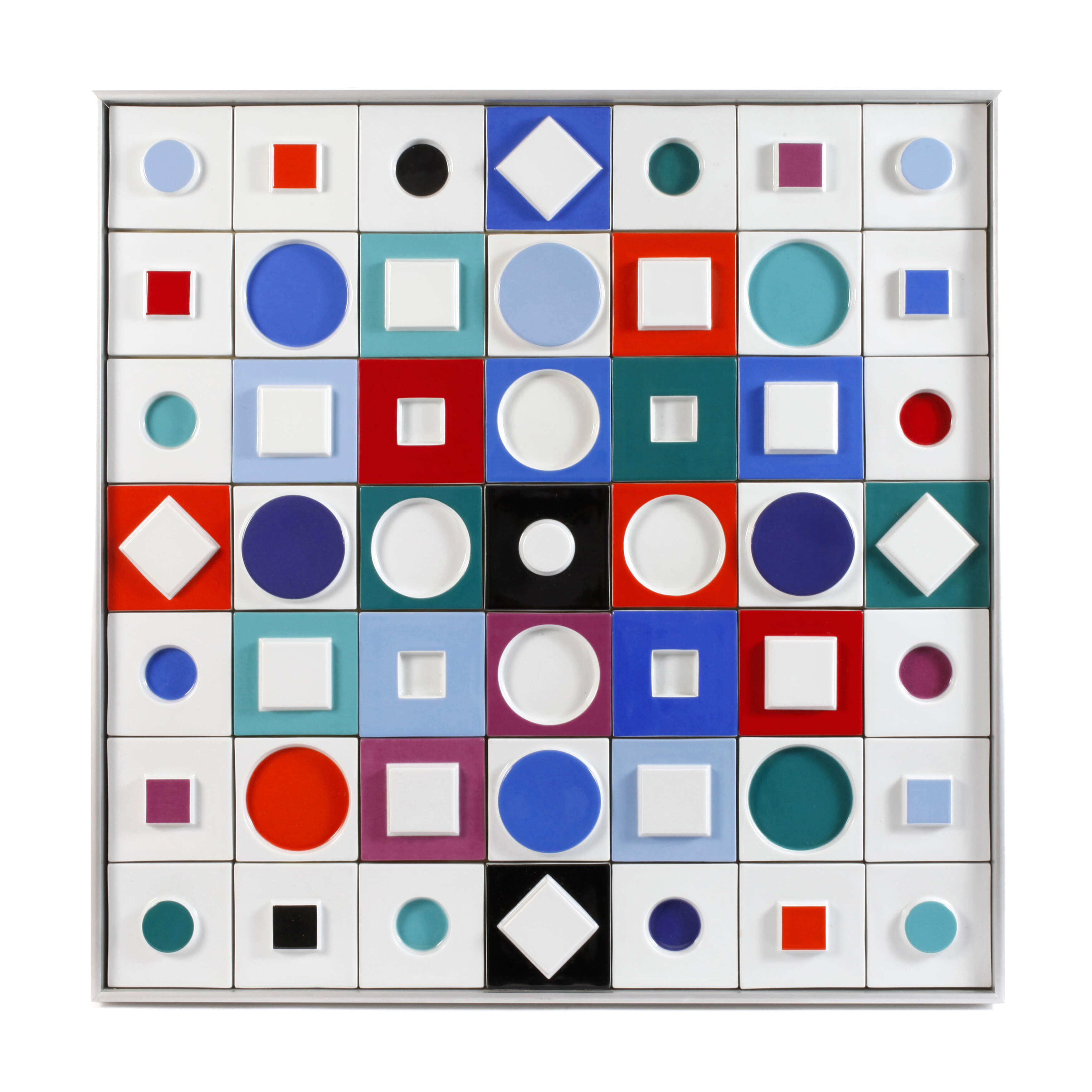 Victor Vasarely, großes Wandrelief Op-Art