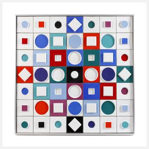 Victor Vasarely, großes Wandrelief Op-Art