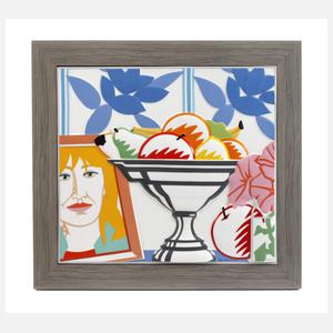 Tom Wesselmann, Porzellanobjekt "Stilleben"