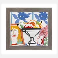 Tom Wesselmann, Porzellanobjekt "Stilleben"111