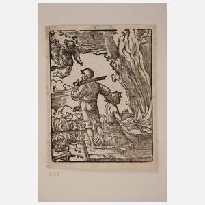 Albrecht Altdorfer, "Das Opfer Abrahams"