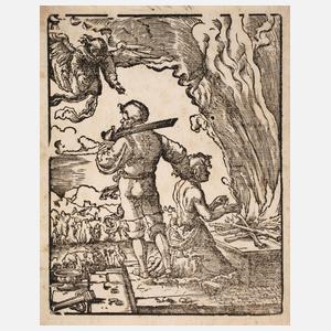Albrecht Altdorfer, "Das Opfer Abrahams"