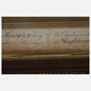 Francesco Bartolozzi, Zwei Gegenstücke