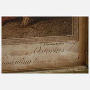 Francesco Bartolozzi, Zwei Gegenstücke