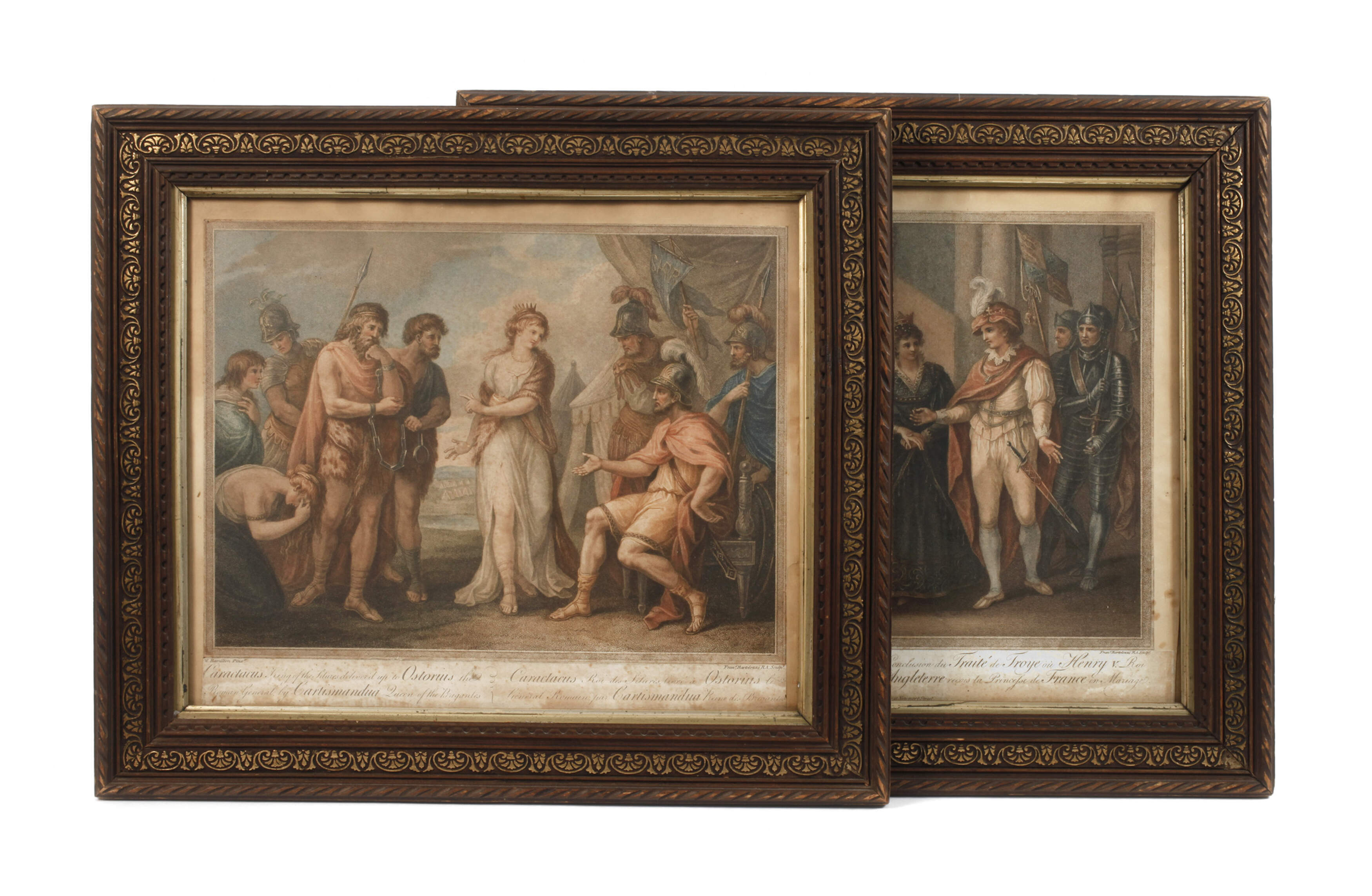 Francesco Bartolozzi, Zwei Gegenstücke