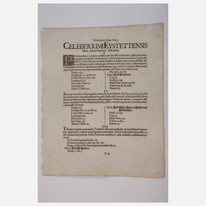 Basilius Besler, Blatt aus "Hortus Eystettensis"