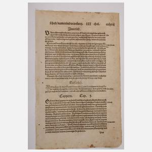 Hieronymus Bock, Sammlung Pflanzendarstellungen