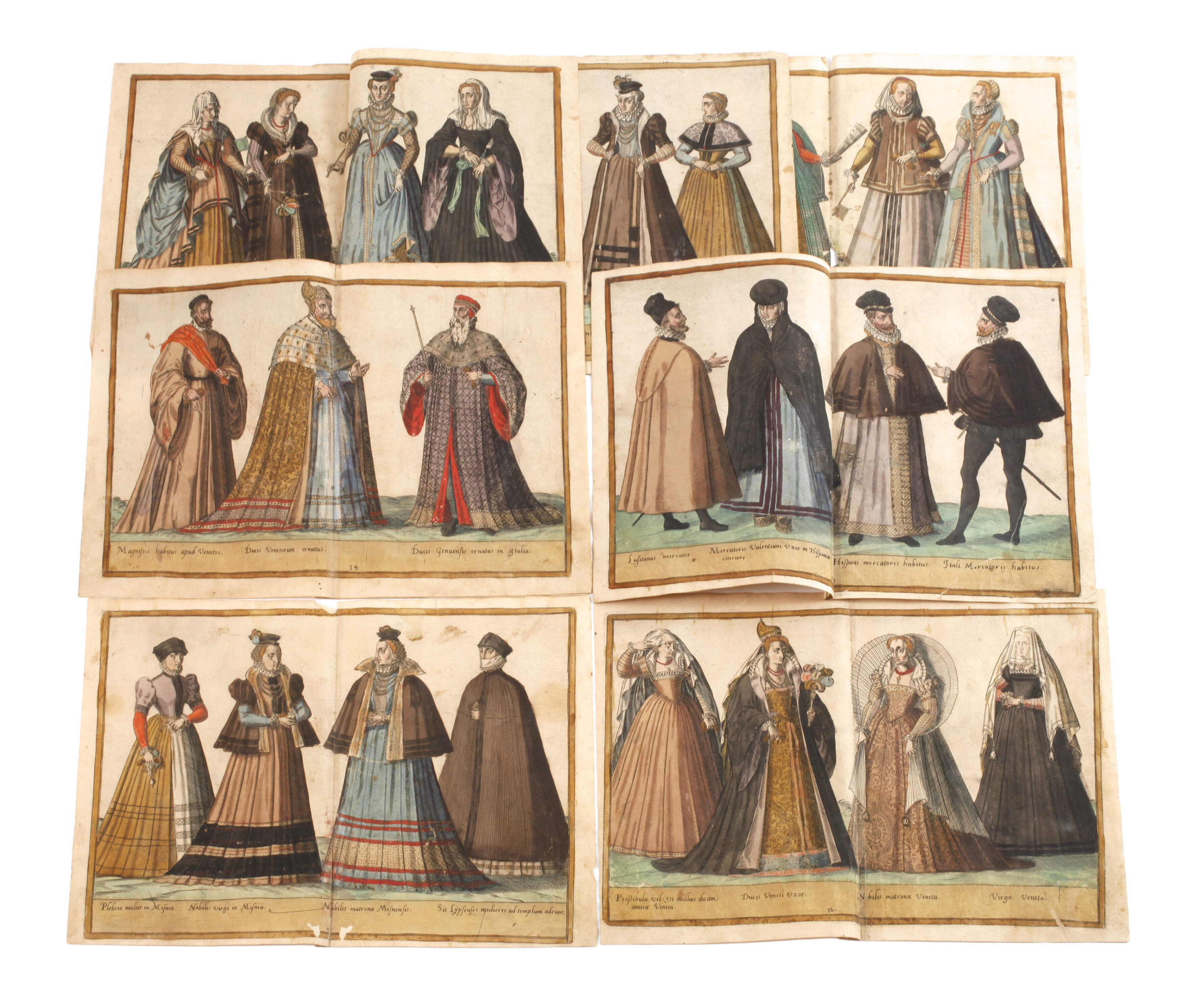 Abraham de Bruyn, Konvolut Modeblätter