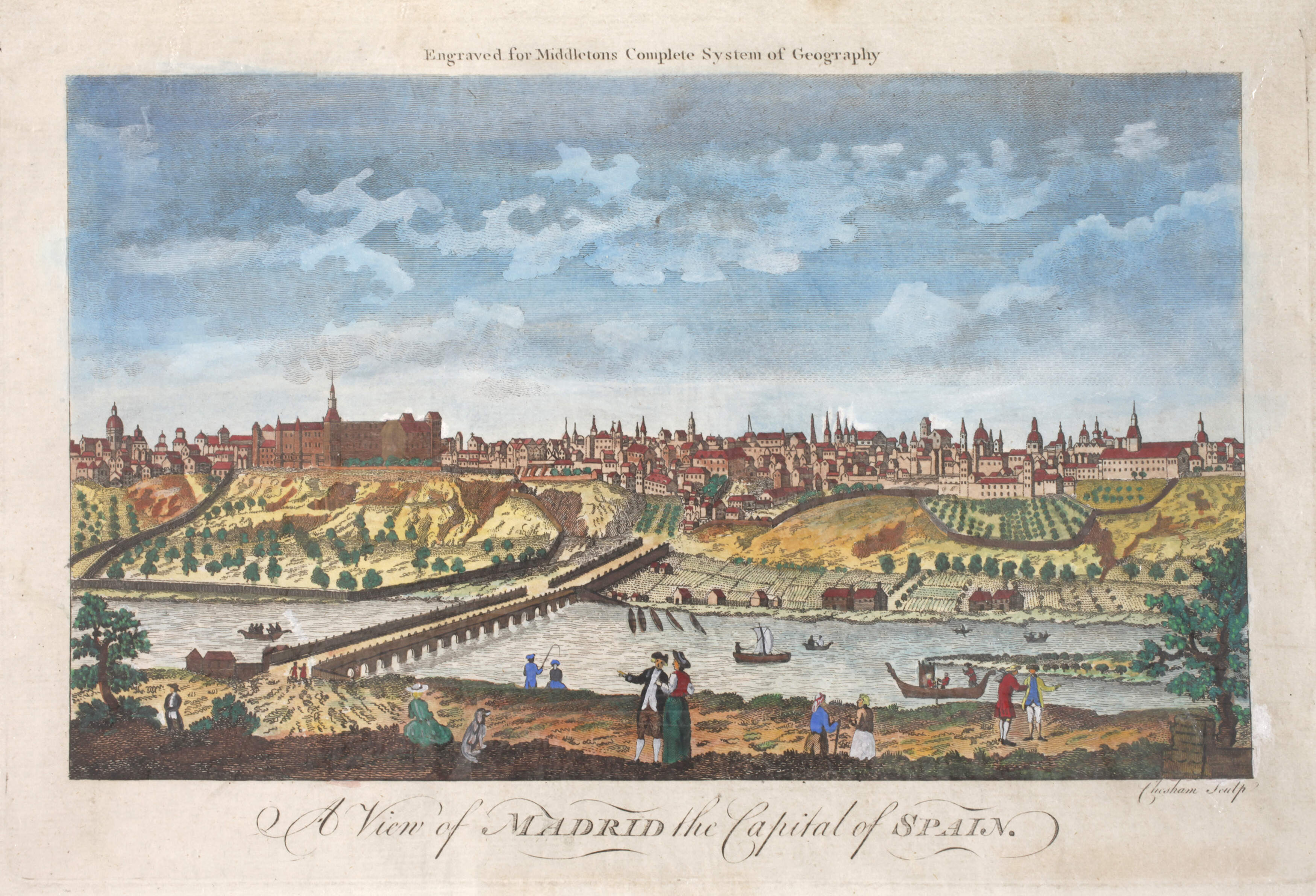 Francis Chesham, Ansicht von Madrid