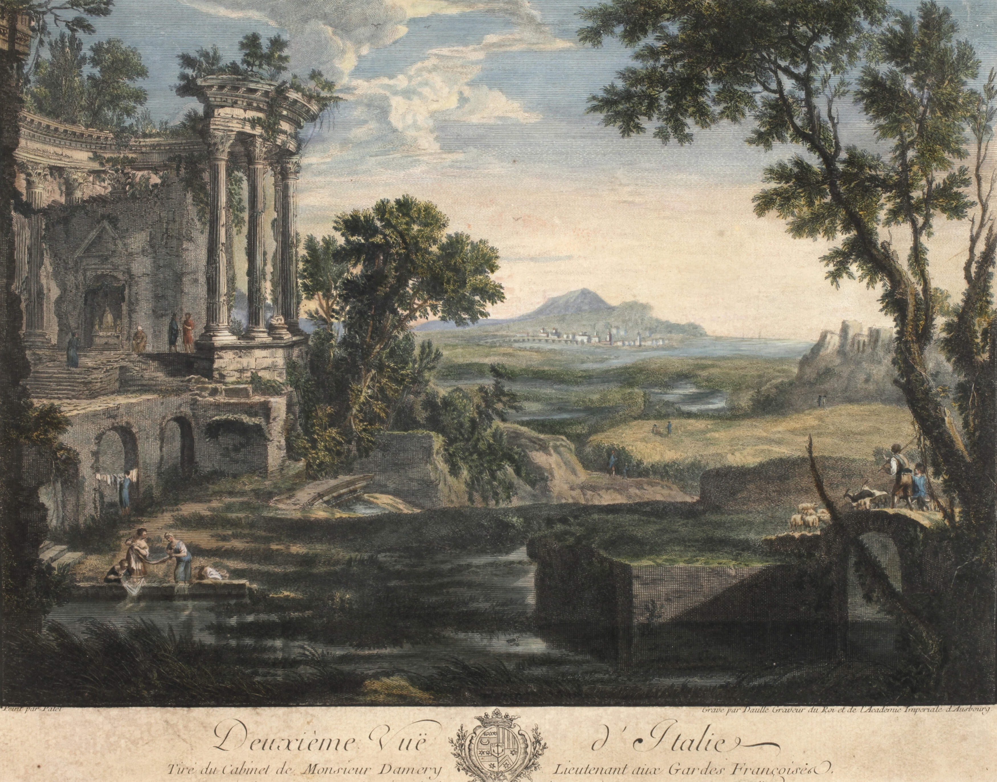 Jean Daullé, "Deuxième vue d'Italie"