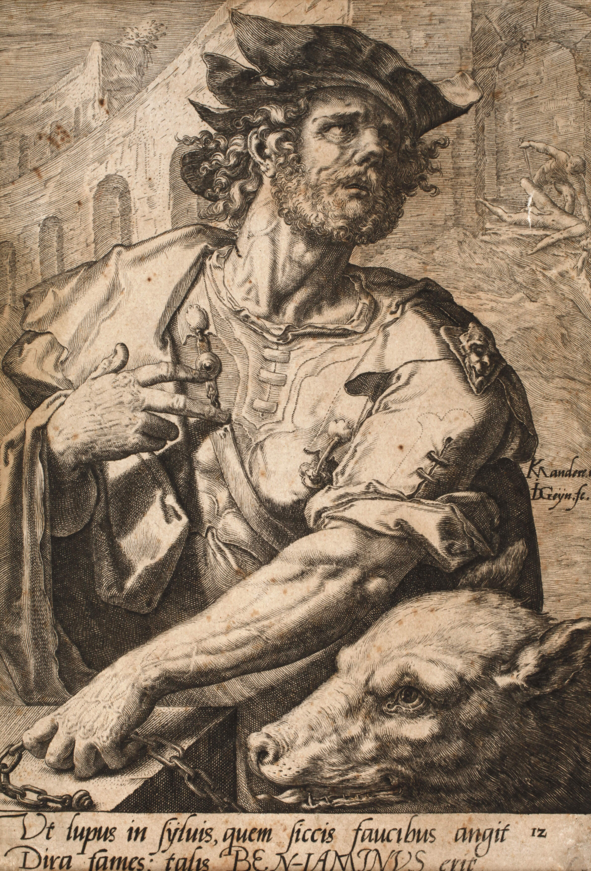 Jacques de Gheyn II., aus "Die zwölf Söhne Jacons"