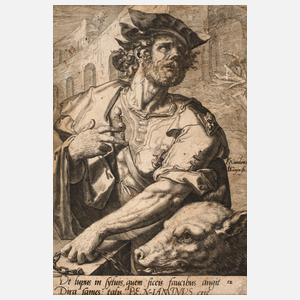 Jacques de Gheyn II., aus "Die zwölf Söhne Jacons"