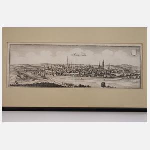 Matthäus Merian, Konvolut Stadtansichten Thüringen