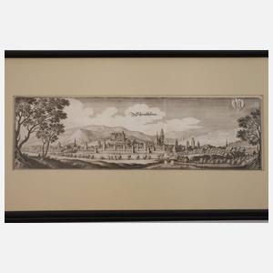 Matthäus Merian, Konvolut Stadtansichten Thüringen