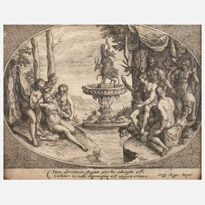 Crispin v. d. Passe, "Die Bestrafung des Aktaion"