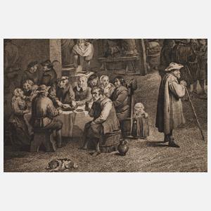 Nach David Teniers, "Féte Flamande"