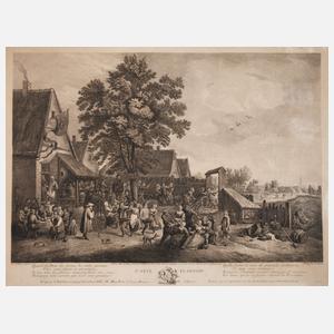 Nach David Teniers, "Féte Flamande"