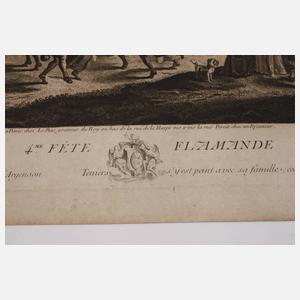 Nach David Teniers, "Féte Flamande"