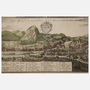 Homanns Erben, Ansichten von Karlsbad