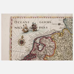 Johannes Janssonius, Karte Deutschland