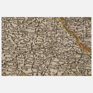 Johannes Janssonius, Karte Deutschland