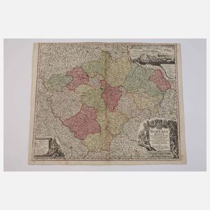 Matthäus Seutter, Karte Böhmen