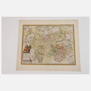 Nicolaes Visscher, Karte Herzogtum Braunschweig