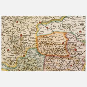 Nicolaes Visscher, Karte Herzogtum Braunschweig