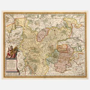 Nicolaes Visscher, Karte Herzogtum Braunschweig