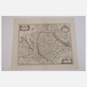 Johannes Janssonius, Karte Herzogtum Bremen