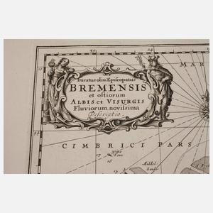 Johannes Janssonius, Karte Herzogtum Bremen